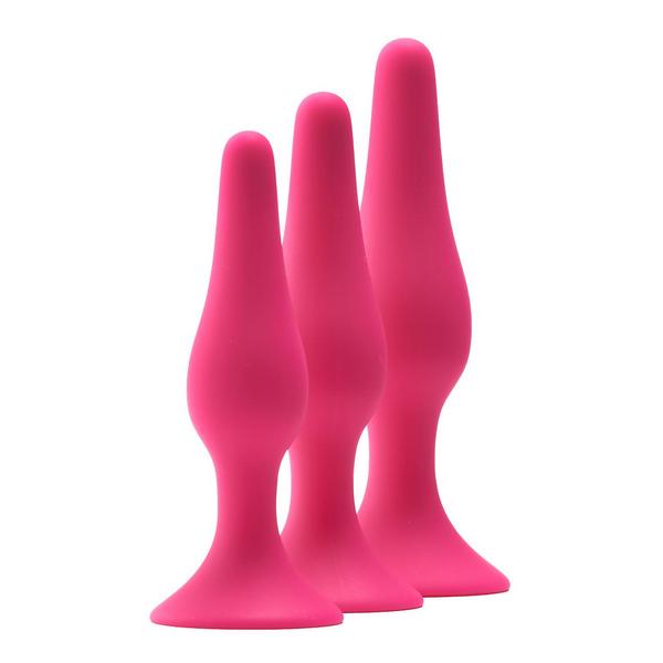 Flirts Curved Anal Training Kit Pink Sex Shop Fortuna