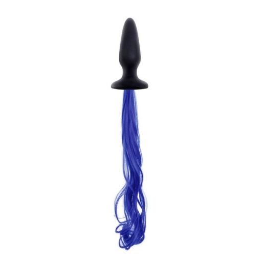 Analni stimulator Unicorn Tails Blue